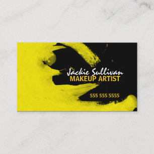Tarjeta De Visita Artista de maquillaje de la cadera