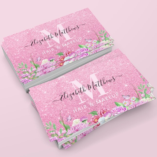 Tarjeta De Visita Artista de maquillaje de la peluquería (Subido por el creador)