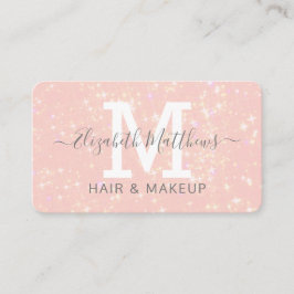 Tarjeta De Visita Artista de maquillaje de pelo