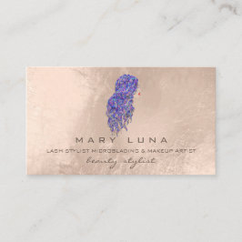 Tarjeta De Visita Artista de maquillaje de sirvienta golpea a costur