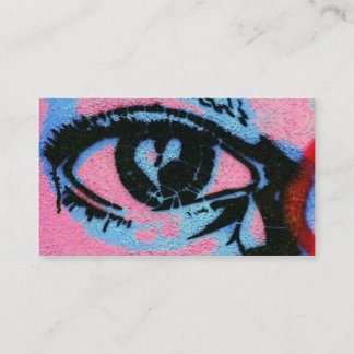 Tarjeta De Visita Artista de maquillaje del ojo