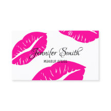 Artista de maquillaje del patrón de los labios ros