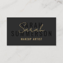 Artista de Maquillaje Elegante Salón de Belleza