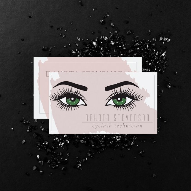 Tarjeta De Visita Artista de maquillaje | Elegante Tono de piel clar (Subido por el creador)