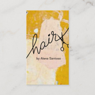 Tarjeta De Visita Artista de maquillaje - Estilista de pelo