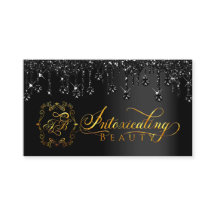 Artista de maquillaje Eyelash Black Dris Logotipo 