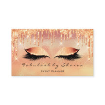 Artista de maquillaje Lash Purpurina de ojos Drips