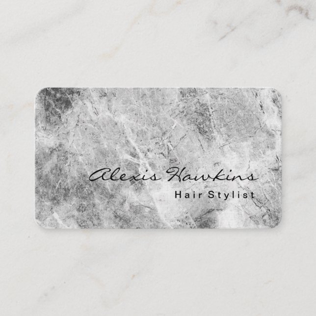 Tarjeta De Visita Artista de maquillaje Linen Professional Hair Styl (Anverso)