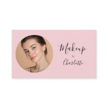 Artista de Maquillaje Pelo Foto Script Rosa