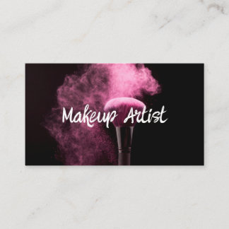 Tarjeta De Visita Artista de Maquillaje Profesional