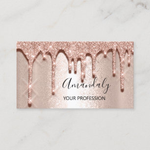 Tarjeta De Visita Artista de maquillaje profesional azota a Purpurin