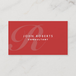 Tarjeta De Visita Artista de maquillaje profesional elegante Monogra