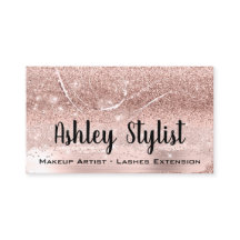 Artista de maquillaje profesional Eyelash Rosa Con