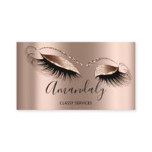Artista de maquillaje profesional Eyelashes Rosa R