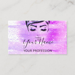 Tarjeta De Visita Artista de maquillaje profesional Lazas Extensión