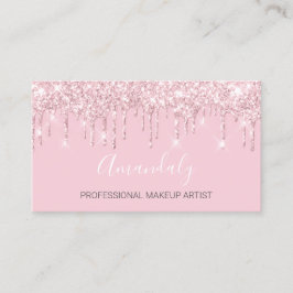Tarjeta De Visita Artista de maquillaje profesional Moderno Drimes r