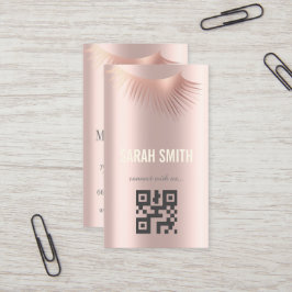 Tarjeta De Visita Artista de maquillaje profesional y experto en eye