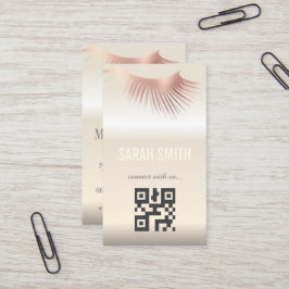 Tarjeta De Visita Artista de maquillaje profesional y experto en eye