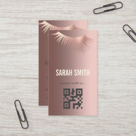 Tarjeta De Visita Artista de maquillaje profesional y experto en eye