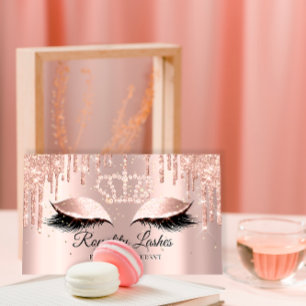 Tarjeta De Visita Artista de maquillaje real golpea a princesa coron