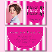 Artista de Maquillaje Retro en Rosa Blanco con Ray
