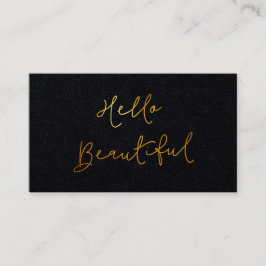 Tarjeta De Visita Artista de maquillaje simple