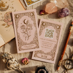 Tarjeta De Visita Artista de Tatuajes Celestial Tattoo Studio