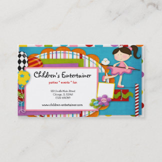 Tarjeta De Visita Artista infantil