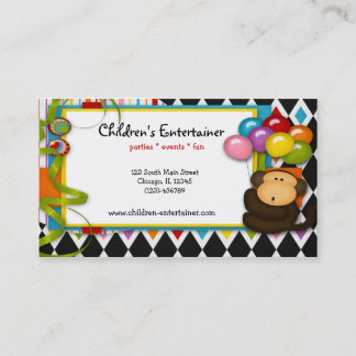 Tarjeta De Visita Artista infantil
