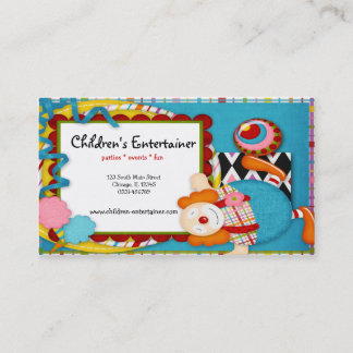 Tarjeta De Visita Artista infantil