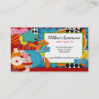 Tarjeta De Visita Artista infantil