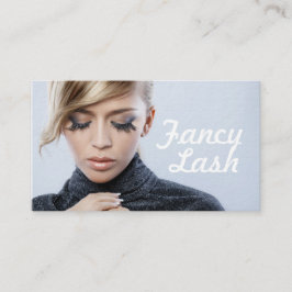 Tarjeta De Visita Artista MakeUp de Extensiones Eyelash Largas