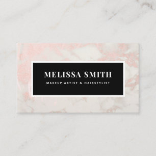 Tarjeta De Visita Artista maquillador Eyelash Lazona Purpurina Drin