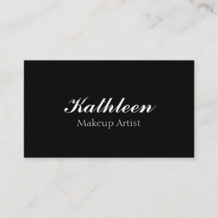 Tarjeta De Visita Artista moderno de maquillaje, Beauty Salon Busine