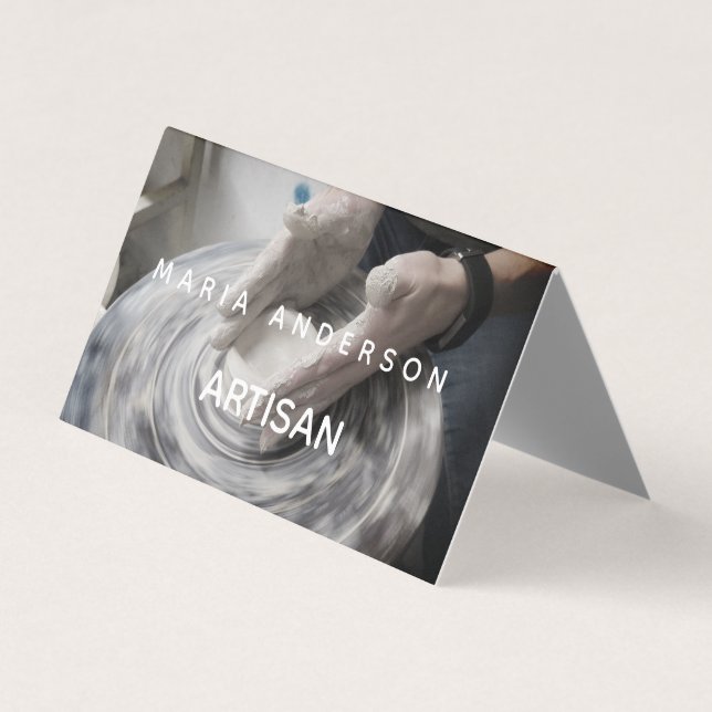 Tarjeta De Visita Artistán profesional (Anverso)