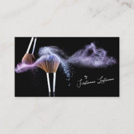 Tarjeta De Visita Artistas de maquillaje profesional y expertos en e