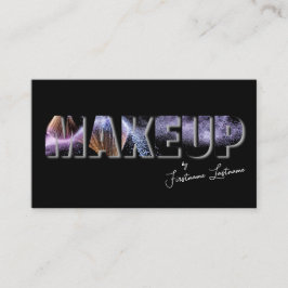 Tarjeta De Visita Artistas de maquillaje profesional y expertos en e