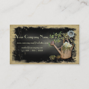 Tarjeta De Visita Artístico, elegante - Cosas de agua - Cosas de jar