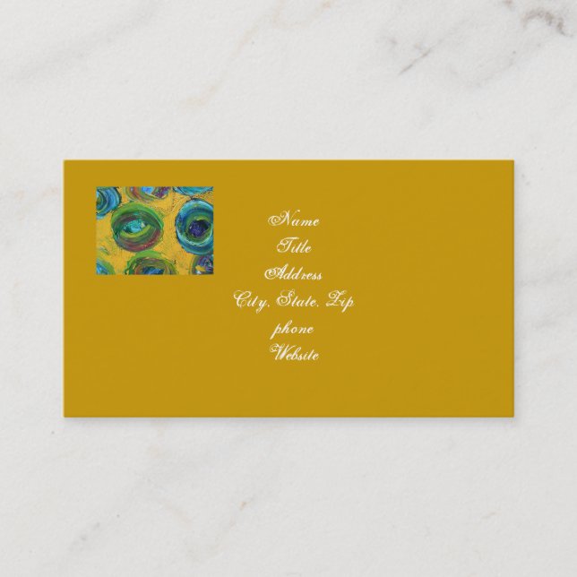 Tarjeta de visita ARTSY 3 (Anverso)