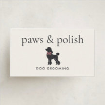 Aseador de Perros Clásico Elegante | Editable