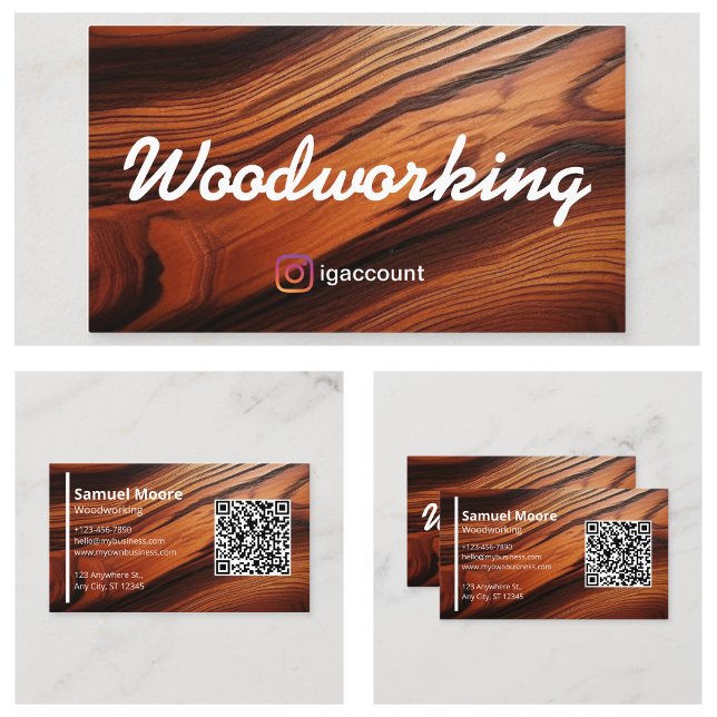 Tarjeta De Visita Aserradero (Sawmill Business Card
)