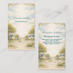 Tarjeta De Visita Asesor de seguros de confianza profesional empresa