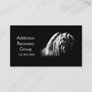 Tarjeta De Visita Asesoramiento a grupos de recuperación de adiccio
