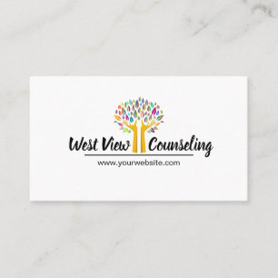 Tarjeta De Visita Asesoramiento, entrenador de vida, terapia, terape