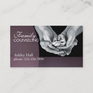 Tarjeta De Visita Asesoramiento, Terapia, Espiritual, Entrenador de 