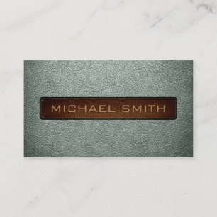 Tarjeta De Visita Ash gris cuero Ash Ash Ash Ash Ash