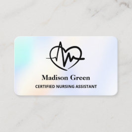 Tarjeta De Visita Asistente de enfermería CNA