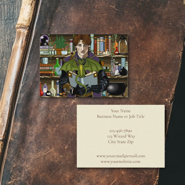 Tarjeta De Visita Asistente para la fantasía Libera Pociones de drag (Subido por el creador)