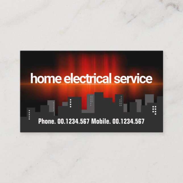 Tarjeta De Visita Asombroso electromagnético de pulso (Anverso)