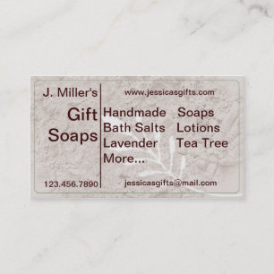 Tarjeta De Visita Aspecto botánico-rural